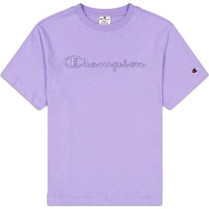 T-Shirt Champion Women Embroidered Crewneck Cotton VTP-L