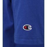 Champion T-Shirt Logo Donkerblauw - Heren