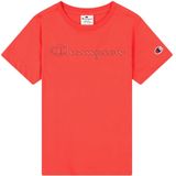 Champion - Cml Logo - T-shirt - Zwart - 54% Katoen - 46% Polyester