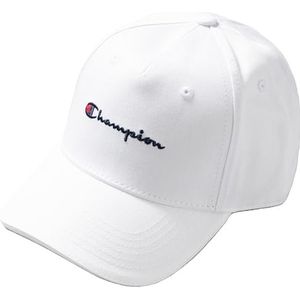 Champion Lifestyle Caps honkbalpet, wit, eenheidsmaat, uniseks, 802410, Wit, Eén maat