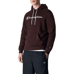 Champion Embroidered Script Logo Fleece Hoodie Heren