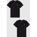 Champion - Authentic Athletic Apparel - Shirt - Zwart - 2 Pack