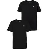Champion - Authentic Athletic Apparel - Shirt - Zwart - 2 Pack