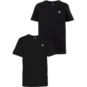 Champion - Authentic Athletic Apparel - Shirt - Zwart - 2 Pack