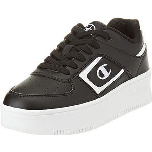 Champion Foul Play Platform BS, damessneakers, zwart/wit, 41 EU, Nero Bianco Kk002, 41 EU