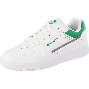 Champion Rebound Evolve II Low Element, sneakers voor heren, wit/groen (WW003), 45,5 EU, Bianco Verde Ww003