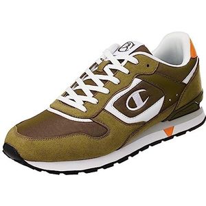 Champion Run 85, sneakers voor heren, groen/wit/oranje (GS521), 42 EU, Verde Bianco Arancione Gs521, 42 EU