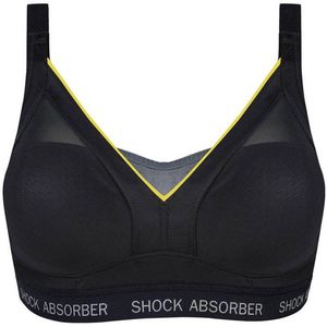 Champion Soutien-gorge de sport pour femme, Noir, 100G