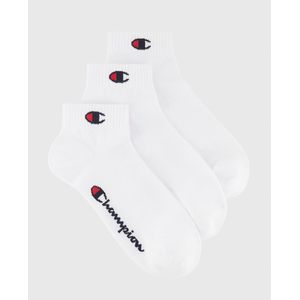 Champion - Quarter Sokken - Wit - 3-pack