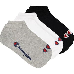 Enkelsokken - Grijs - 6 Paar - Katoen/Polyester