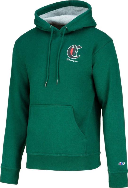 Champion Hoodie - Forest Peak Green - Katoen & Polyester - Comfortabel Sweatshirt
