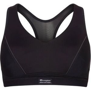 Champion Shock Absorber Pump Padded Sportbeha voor dames, Zwart, 70A