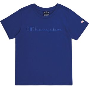 Champion - Legacy Icons Tonal Logo - T-shirt - Nachtblauw - Katoen
