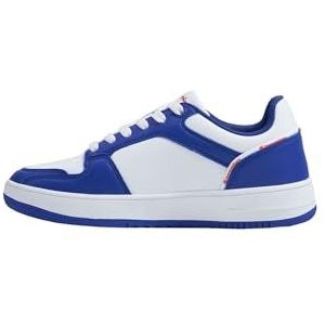 Champion Legacy-Rebound 2.0 Low B GS, sneakers voor kinderen en jongens, Wit Blauw Royal Ww018, 36.5 EU