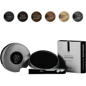 K-Max Concealing Scalp Shader 35 gram - Donkerbruin