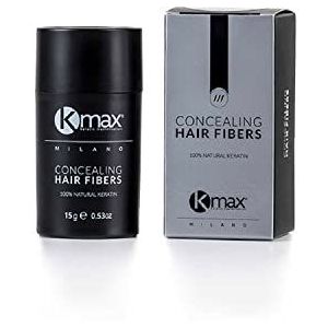 Kmax keratine haarvezels - Medium bruin (15 gr)