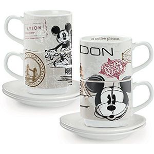 Disney Egan Set van 2 stapelbare koffiekopjes London