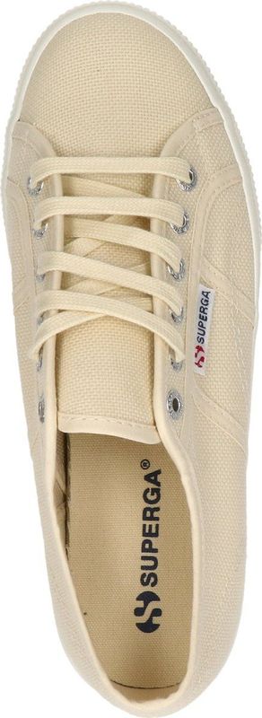 Superga - 2790 - Sneakers - Wit - Textiel - Platform Zool