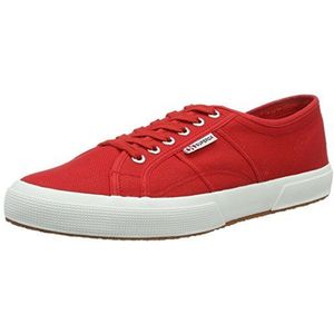 Superga 2750-Cotu Classic uniseks-volwassene Sneaker,Red-White,35 EU