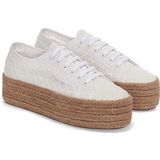 Superga Women 2790 Rope Macrame Rhombus White