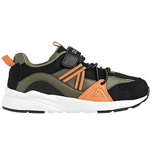 Kappa London Kid Ev Kinderschoenen, uniseks, Zwart Groen, 31 EU