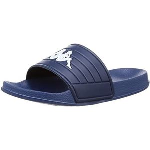 Kappa - Flip-flops, hoofdband - heren/dames - logo noles, Blauw wit 922, 40 EU