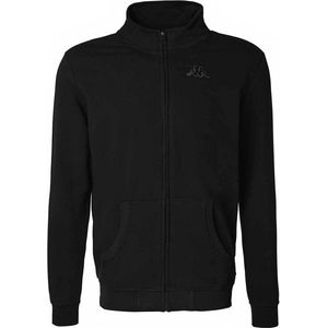 Zentil - Hoodie - Zwart - Katoen - Met Ritssluiting