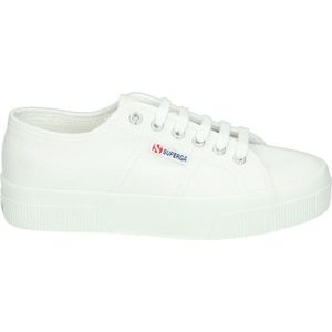 Superga 2740 PLATFORM - - Kleur: Wit/beige - Maat: 39