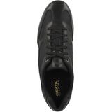 Geox - U Snake 2.0 C - Nette Schoenen - Zwart - Leer en Textiel