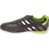 Geox - Snake 2.0 - Herenschoenen - Zwart - Leer/Textiel - Ademend