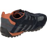 Geox UOMO Snake A Leren herentrainers U4507A022EK 2 blauw