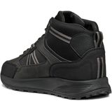 Geox - Terrestre - Enkellaarsjes - Zwart - Polyurethaan en Rubber