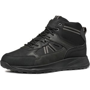 Geox - Terrestre - Enkellaarsjes - Zwart - Polyurethaan en Rubber