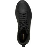 Geox - U46HMA 0FFBC - Enkellaarsjes - Zwart - Rundleder/Polyester