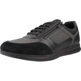 GEOX U AVERY Heren Veterschoenen - BLACK