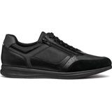 GEOX U AVERY Heren Veterschoenen - BLACK