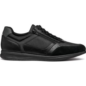 GEOX U AVERY Heren Veterschoenen - BLACK