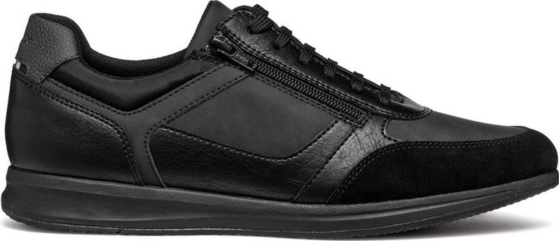 GEOX U AVERY Heren Veterschoenen - BLACK