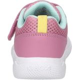 Geox - Sprintye - Sneakers - Roze/Lichtgroen - Mesh/Kunstleer