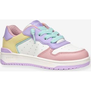 Geox WASHIBA GIRL Boots Wit - Meisjes Schoenen met Rits en Klep
