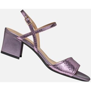 GEOX - NEW ERAKLIA 50 - Sandalen - LILA - Metallic Leer