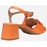 GEOX - NEW ERAKLIA 50 T - Sandalen - ORANJE - Nappa
