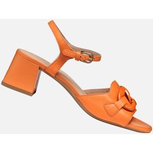 GEOX - NEW ERAKLIA 50 T - Sandalen - ORANJE - Nappa