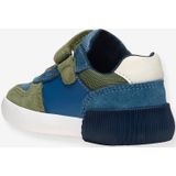 Geox - GISLI BOY - Sneakers - Blauw - Rindsnubukleder - Kinderschoenen