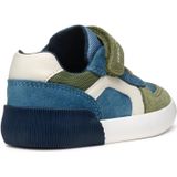 Geox - GISLI BOY - Sneakers - Blauw - Rindsnubukleder - Kinderschoenen