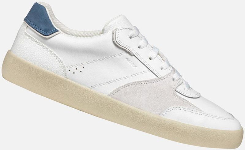 Geox - Affile - Sneakers - Zwart - Leer/Synthetisch/Textiel