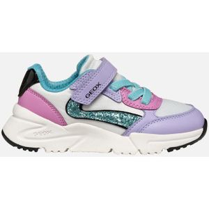 Geox - J Loftus Girl - Sneakers - Roze - Synthetisch/Textiel