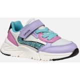 GEOX - LOFTUS - Sneakers - Lila/Turkoois - Lederlook/Nylon