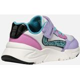 GEOX - LOFTUS - Sneakers - Lila/Turkoois - Lederlook/Nylon