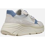 Geox - D45UFB 05422 - Sneakers - Blauw - Suède en Polyurethaan